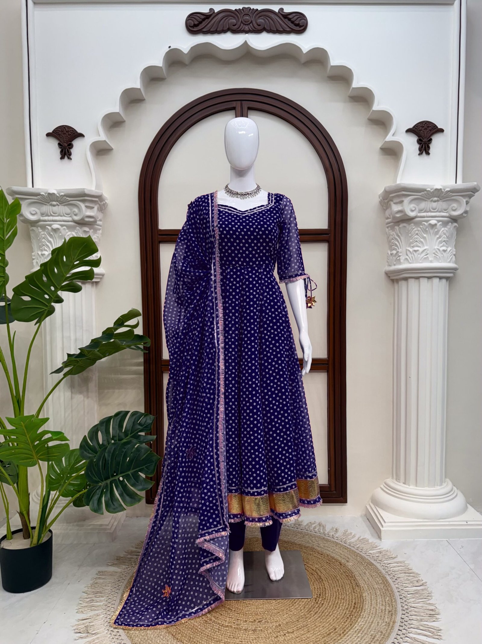 anarkali set faux georgette lining digital printed work anarkali set faux georgette lining digital printed work