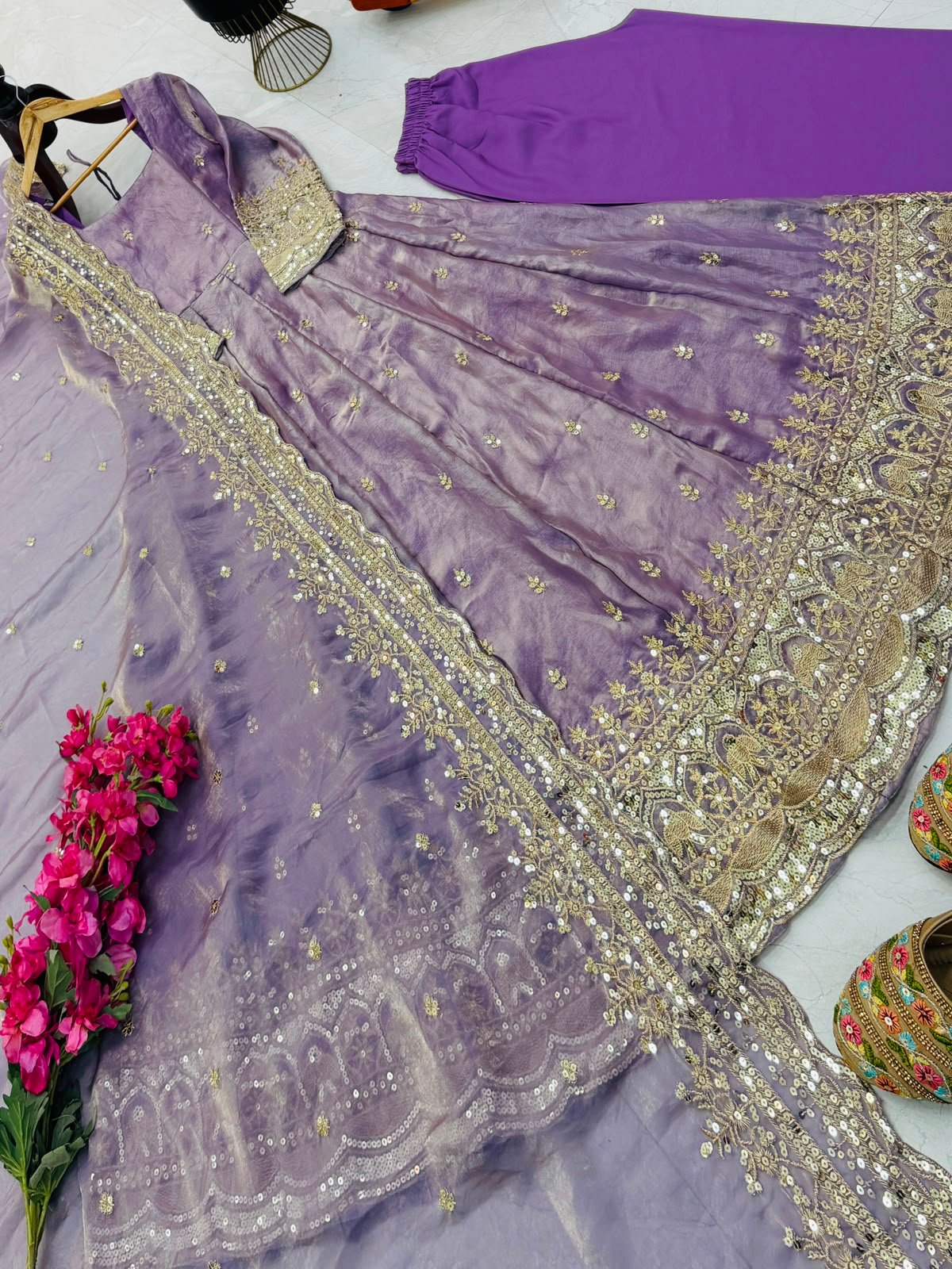 gown duppata set gown duppata set