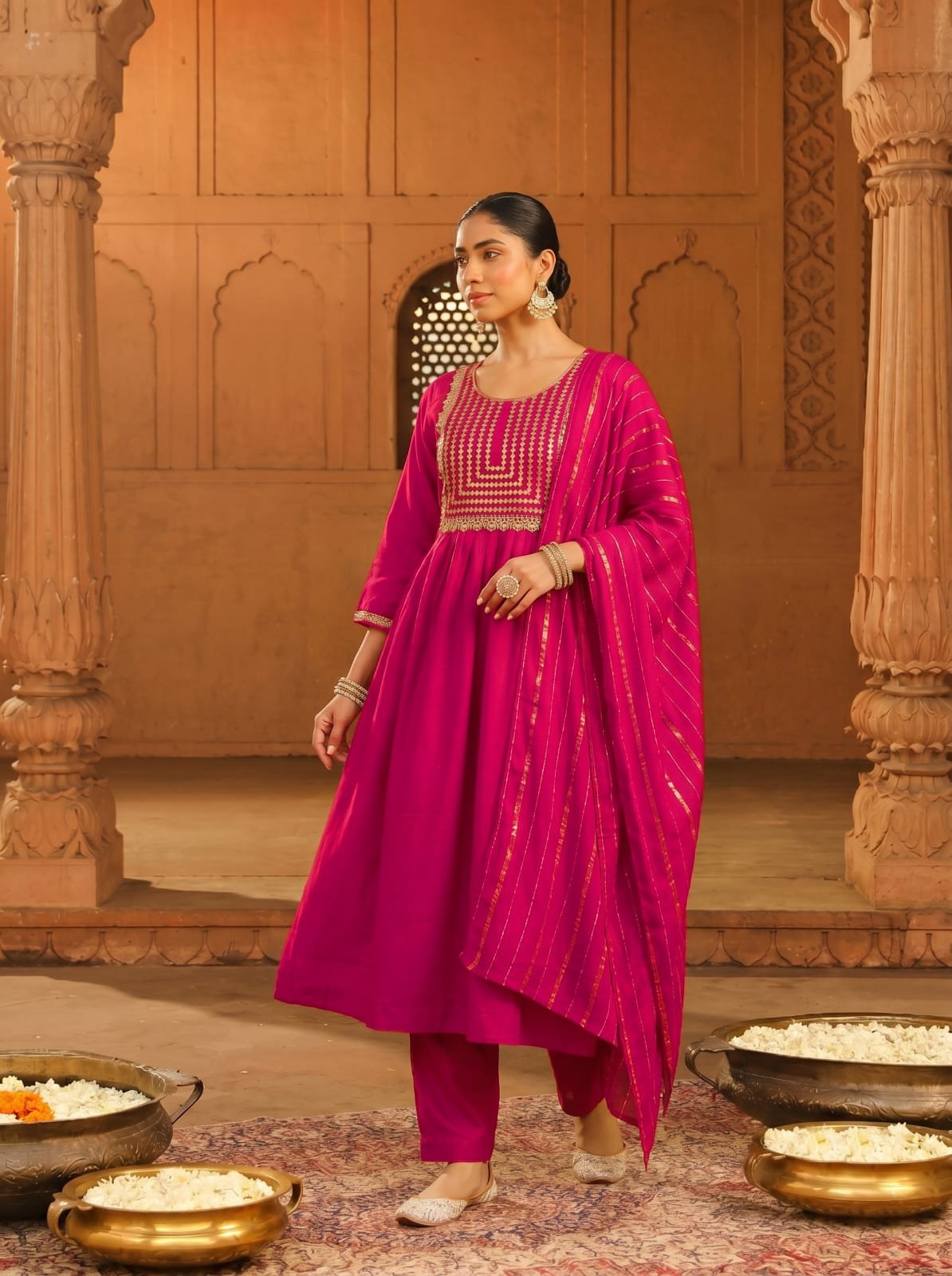 presenting heavy viscose silk with sequence coding embroidery work presenting heavy viscose silk with sequence coding embroidery work