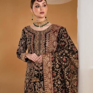heavy eid special top, dupatta with plazzo*