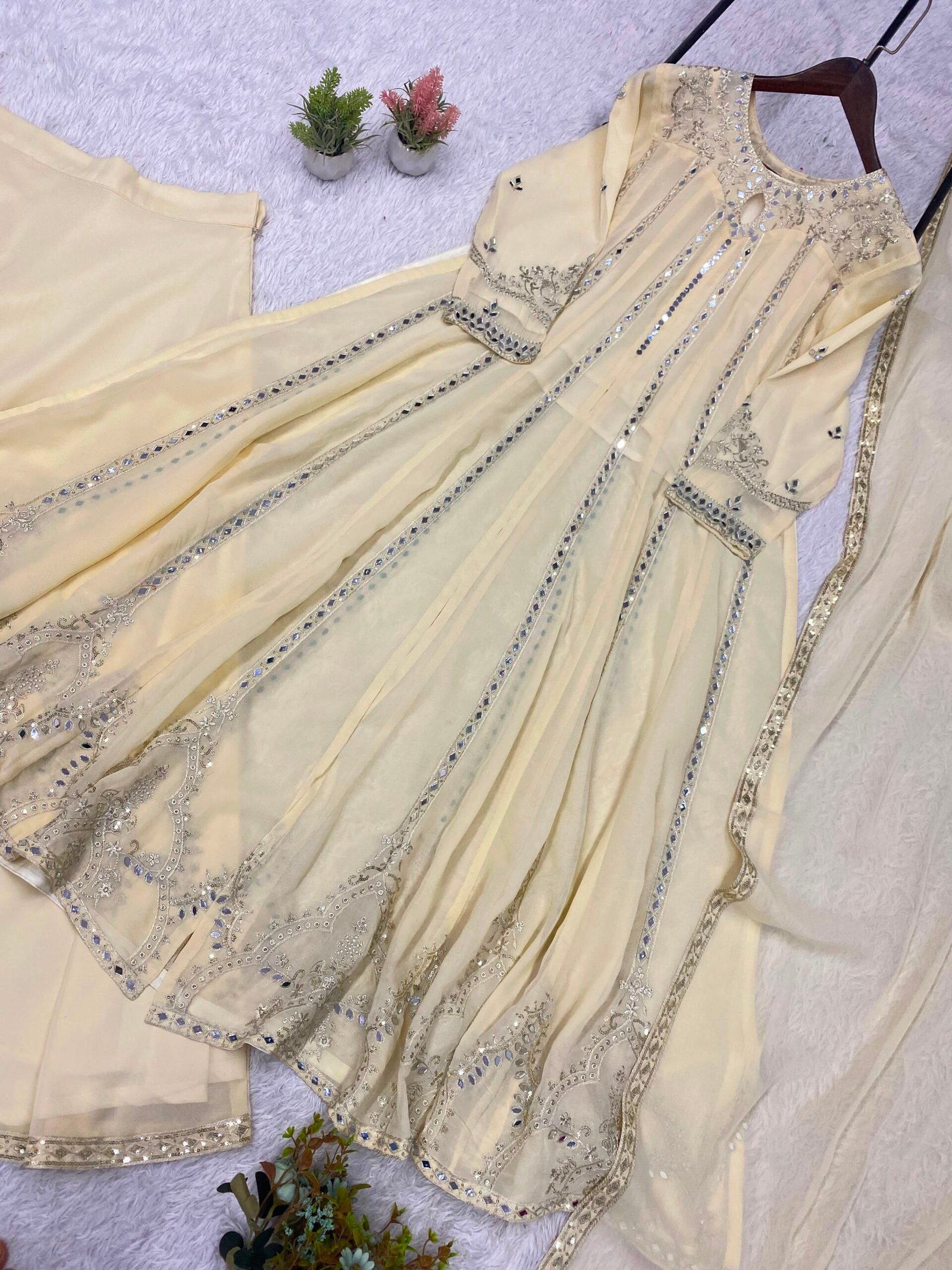 3 piece plazzo pair with dupatta 3 piece plazzo pair with dupatta