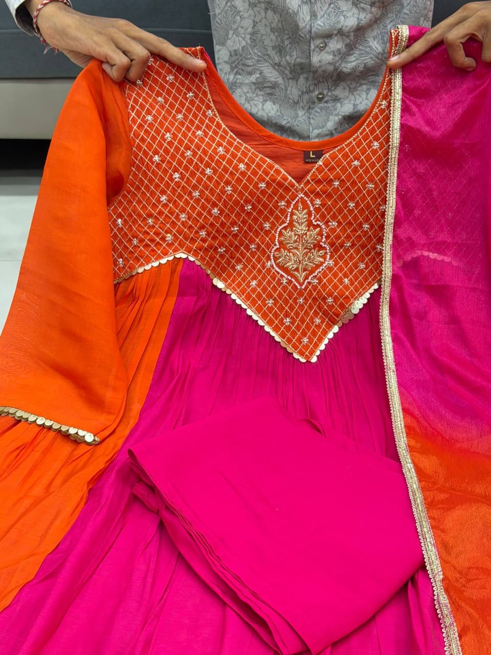 Premium Festive Anarkali Set - Image 3