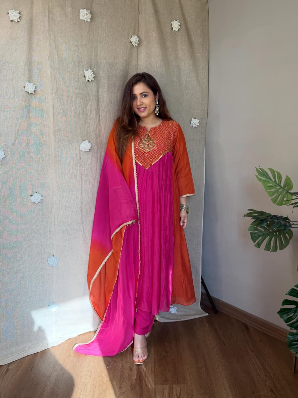 premium festive anarkali set premium festive anarkali set