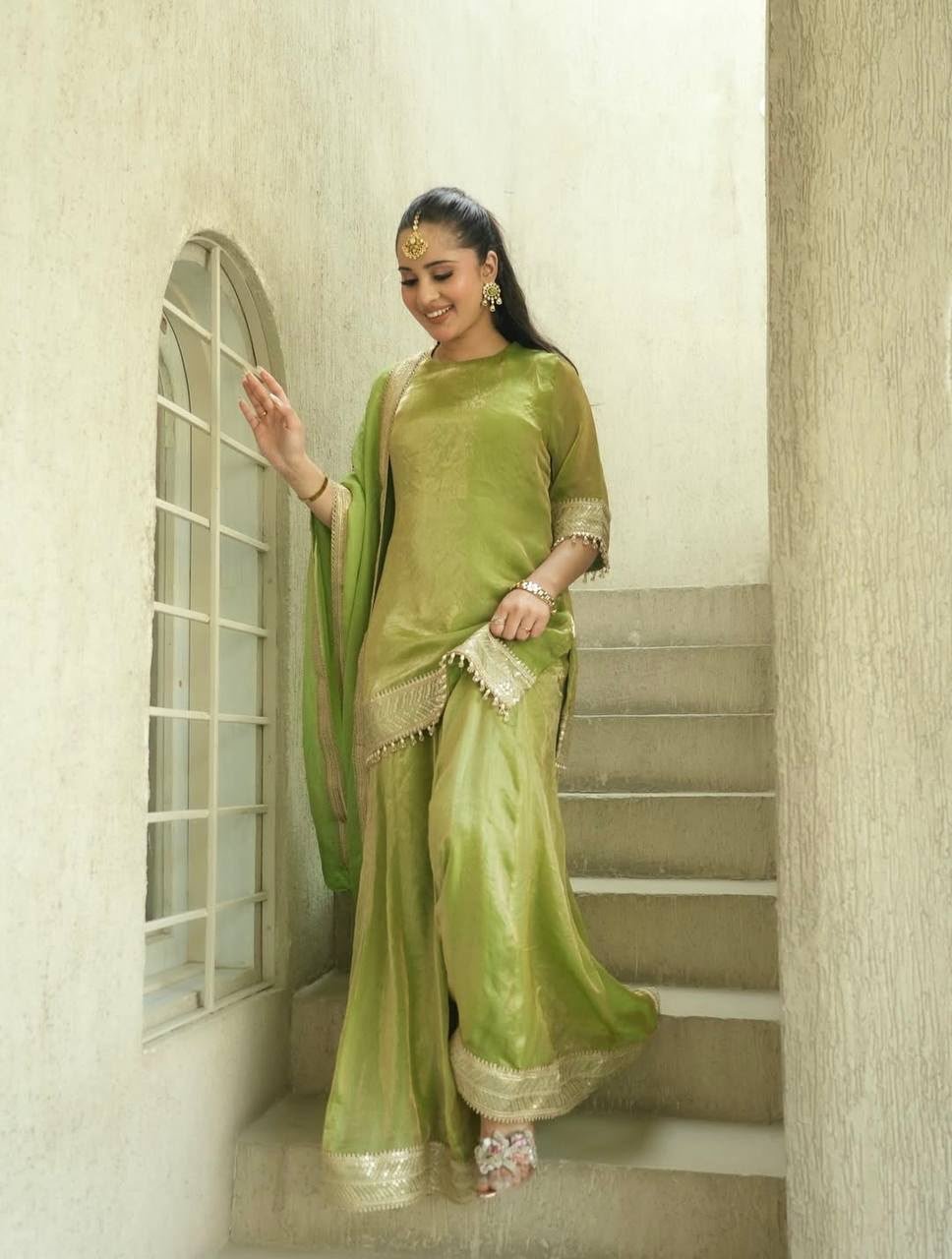 new designer embroidery sequence work with fancy top palazzo dupatta set new designer embroidery sequence work with fancy top palazzo dupatta set