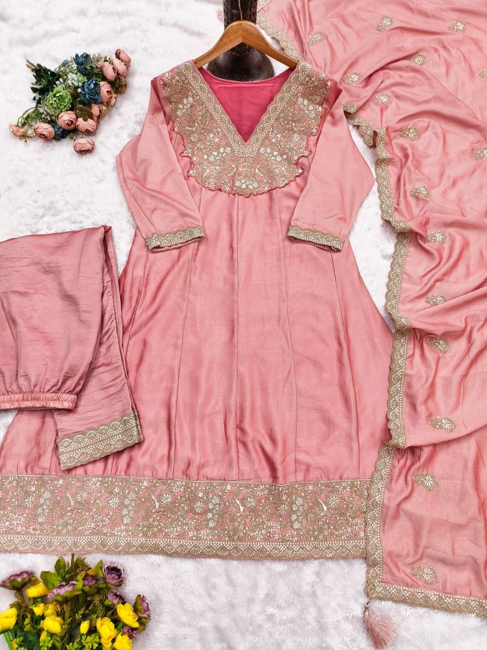top bottom & duppata set top bottom & duppata set