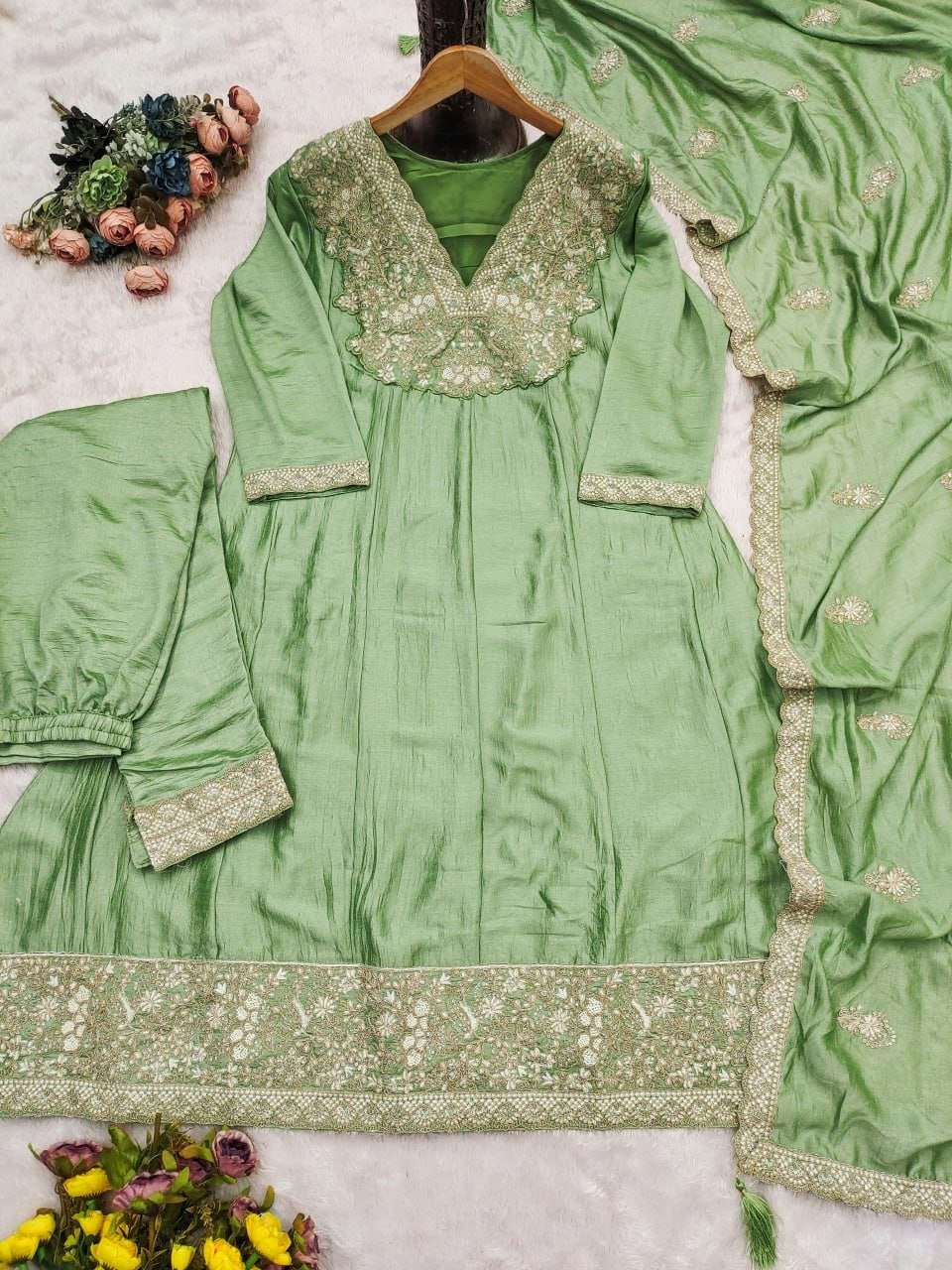 top bottom & duppata set top bottom & duppata set