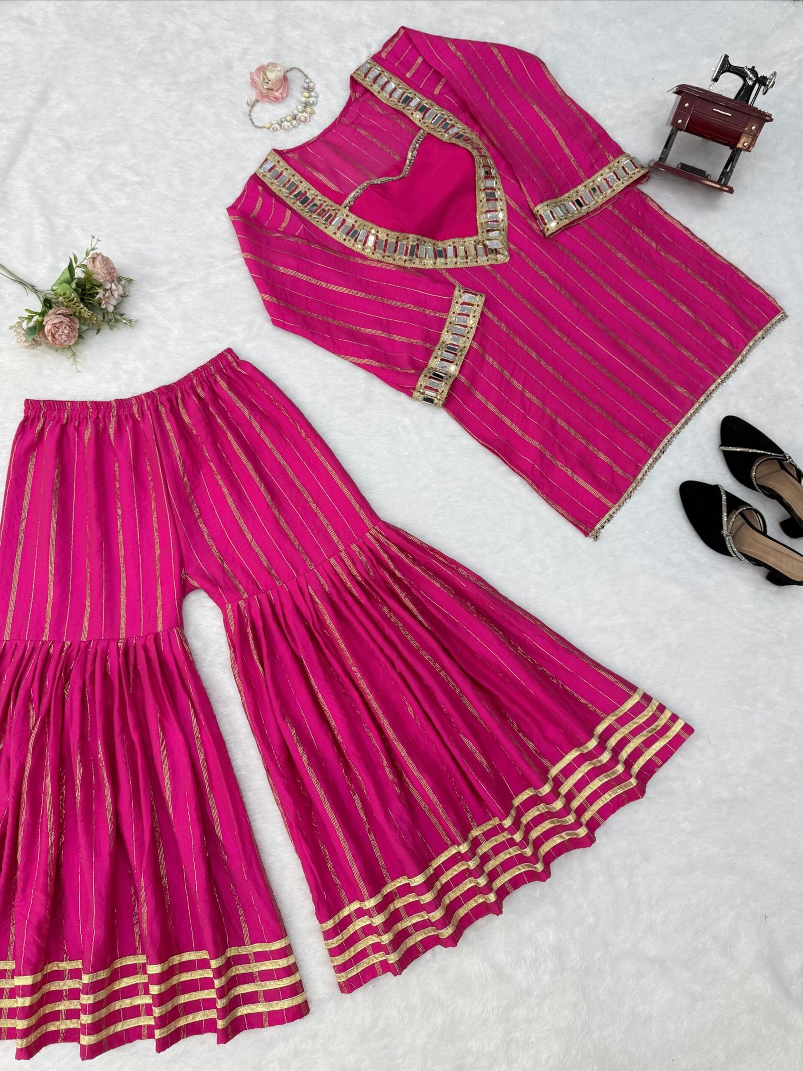 TOP SHARARA & DUPPATA SET - Image 15