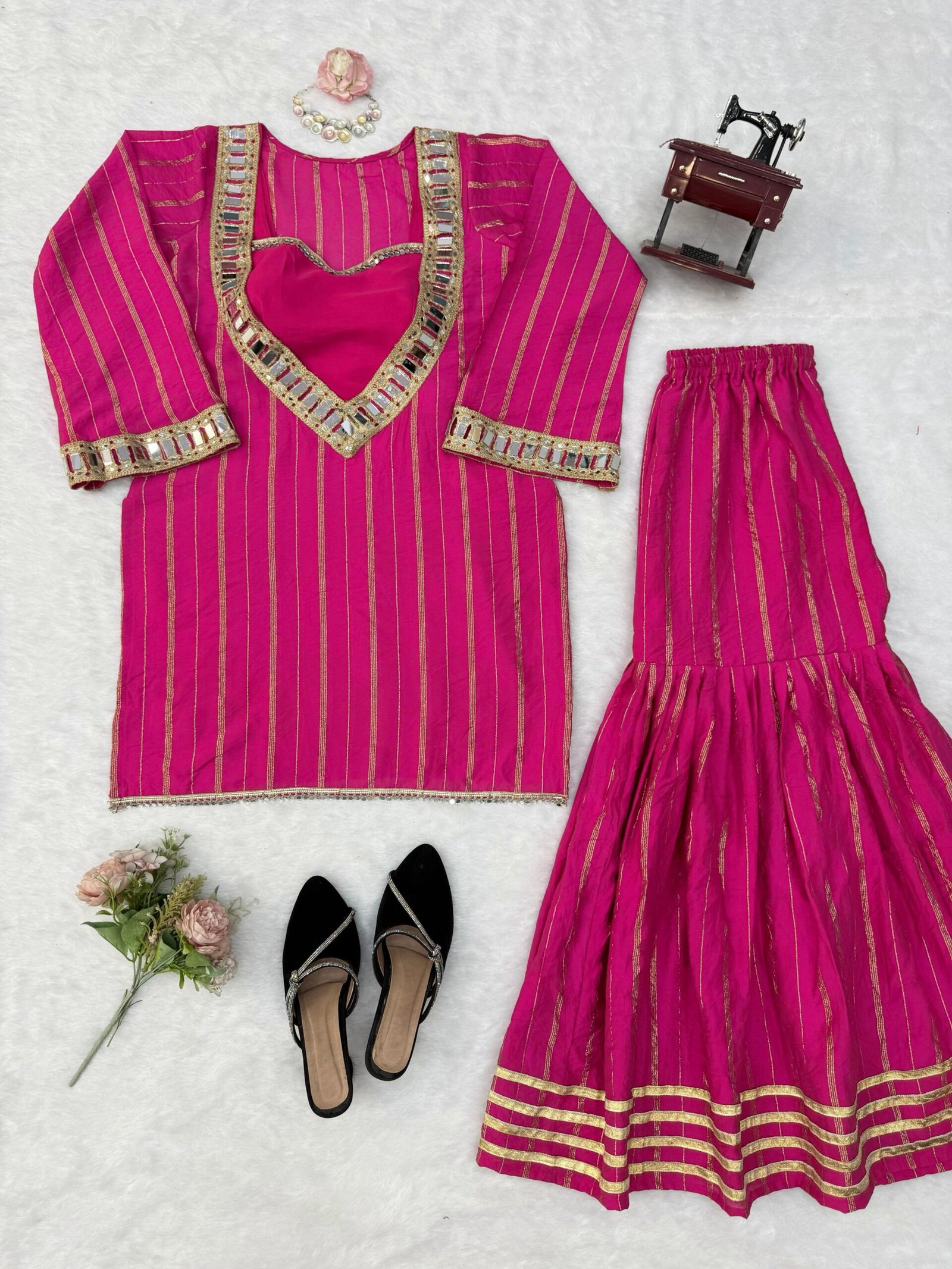 TOP SHARARA & DUPPATA SET - Image 17