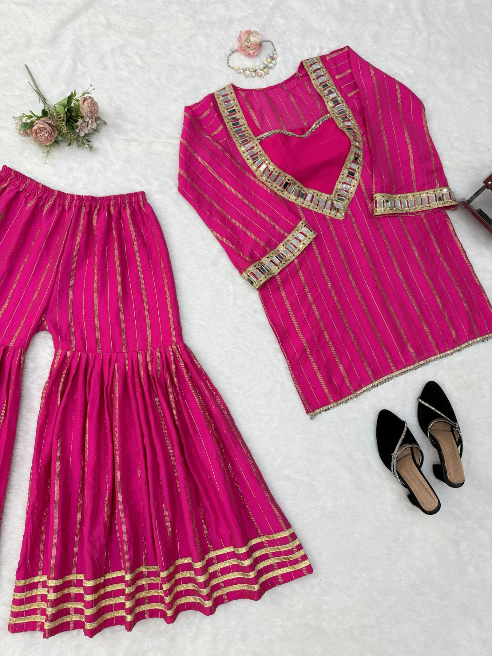 TOP SHARARA & DUPPATA SET - Image 16