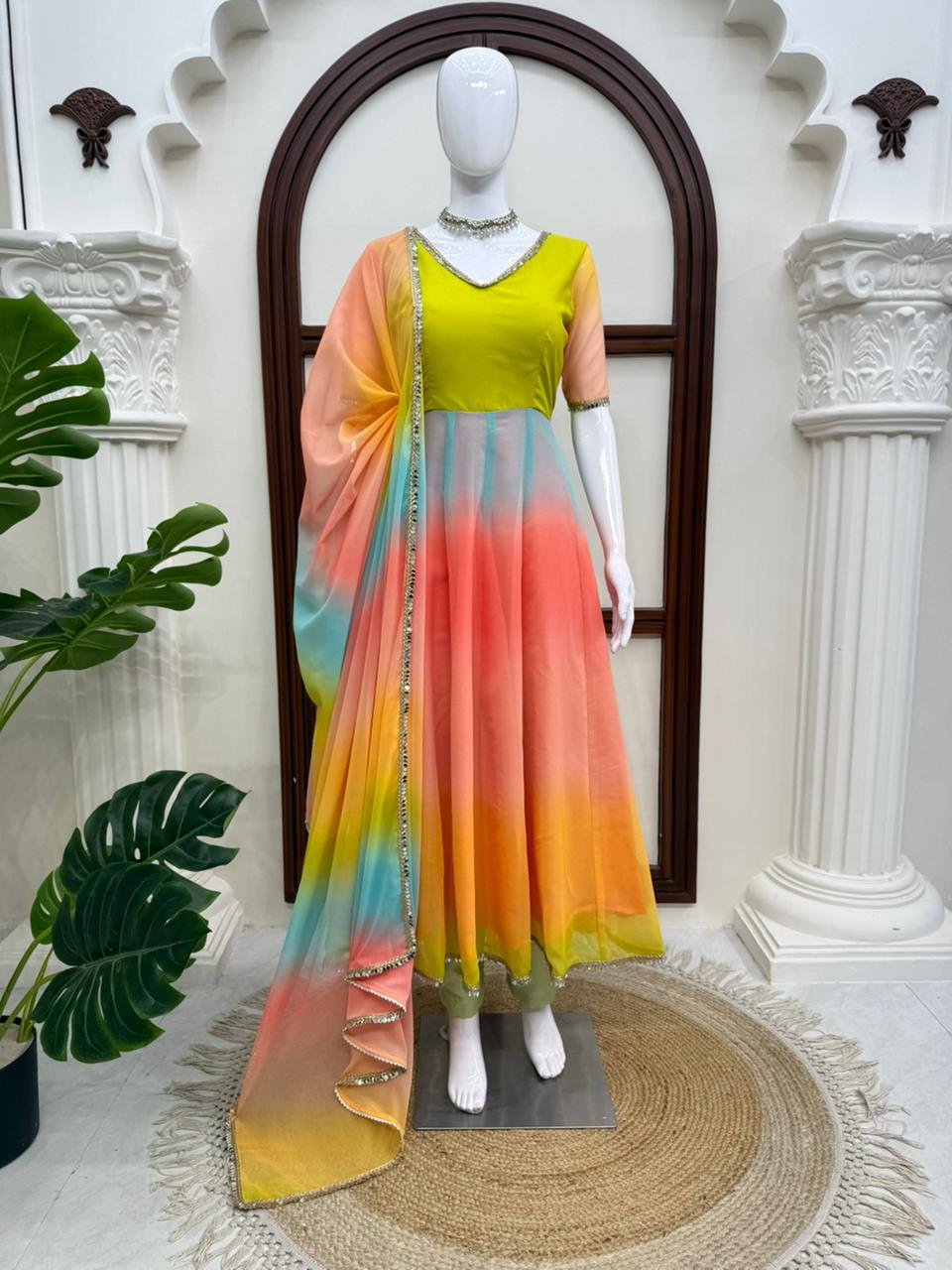 anarkali set pant duppata anarkali set pant duppata