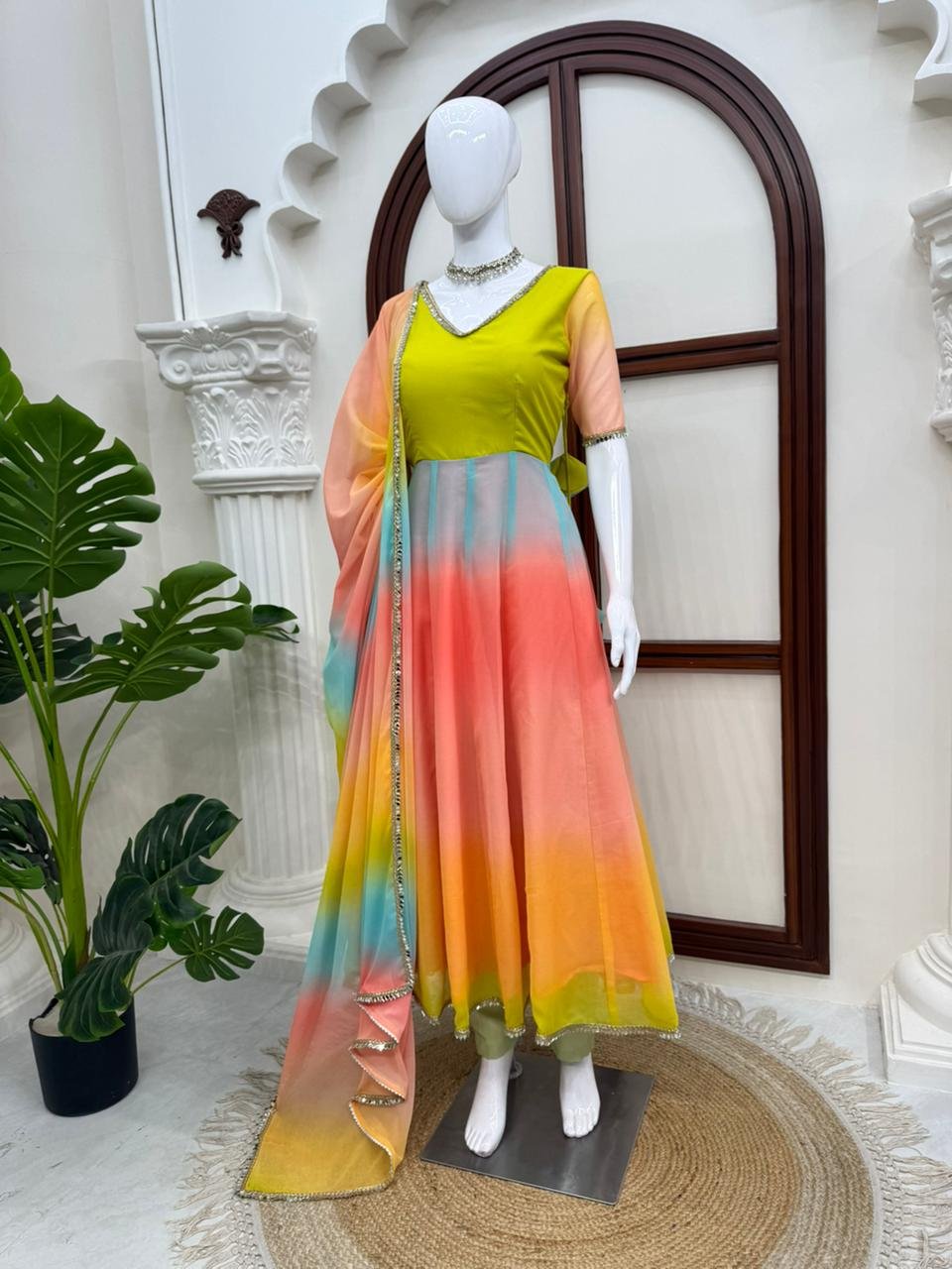 anarkali set pant duppata anarkali set pant duppata